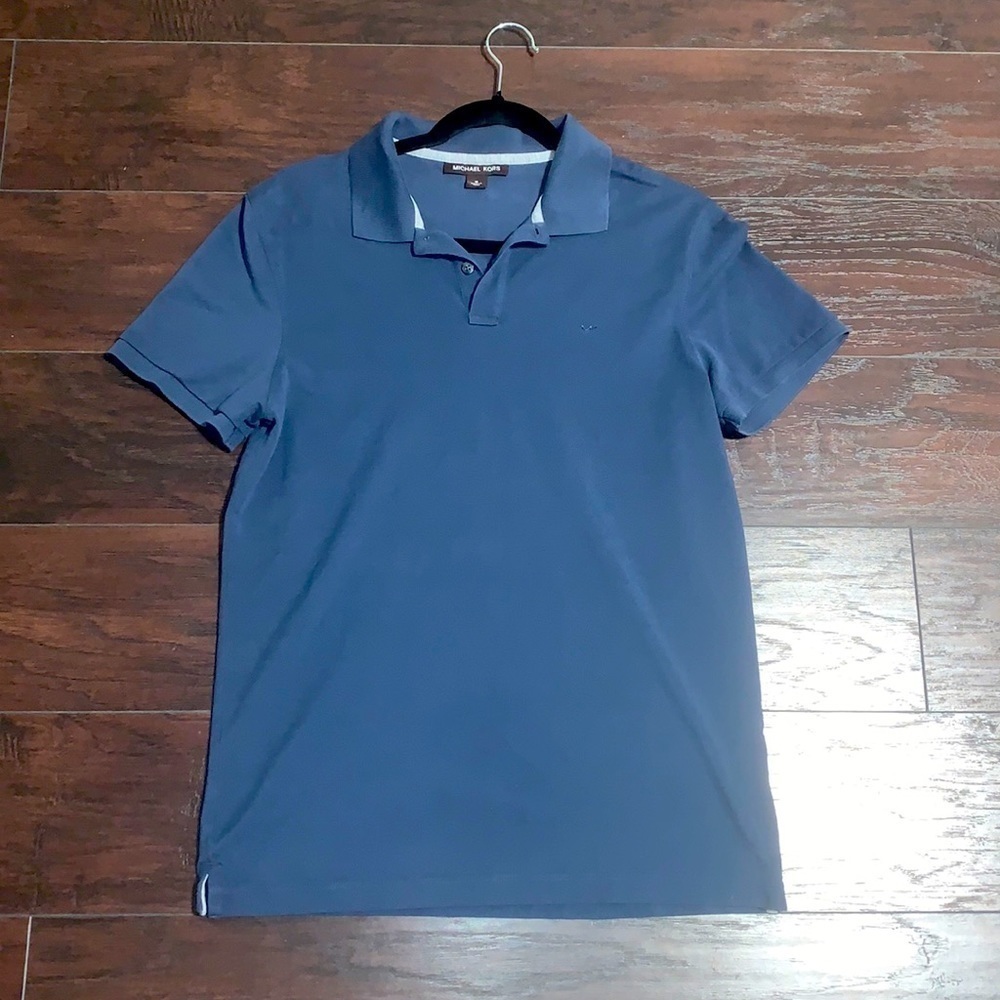 Micheal Kors Men’s Polo 100% Cotton Short Sleeve Shirt, sz Medium.